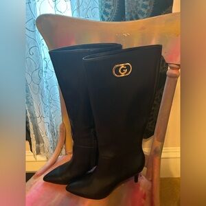 G Los Angeles knee high Black boots 
New w out box